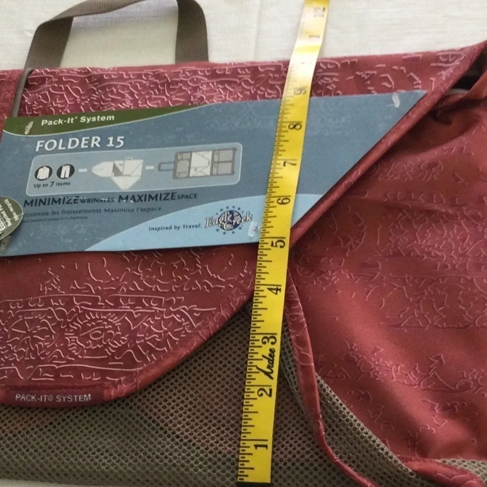 Eagle Creek Pack it System Folder Garment Travel Organizer Color rose New